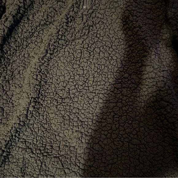 Wisconsin Badgers Quarter zip sweater Grey Womens Small - Picture 4 of 6